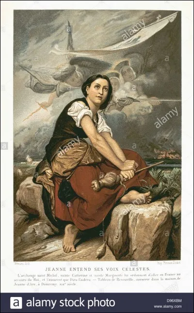 Pendant ce temps, une jeune bergère entend des voix. On peut y croire ou pas, la seule vérité absolue est qu'elle devait avoir un charisme et une obstination extraordinaires pour convaincre des nobles, hommes de guerre, de l'emmener voir le Dauphin. Dans quelle ville le rencontra-t-elle ?