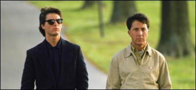 Année : 1988
Genre : Drame 
Acteurs : Dustin Hoffman, Tom Cruise
Indices : Frère/Savant/Héritage/Californie. 
Quel est ce film ?