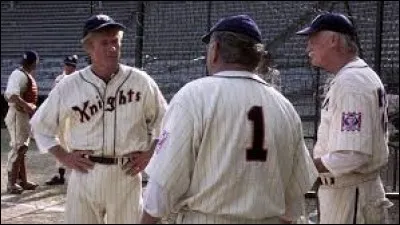 Ann&eacute;e : 1984Genre : Drame Acteurs : Robert Redford, Robert DuvallIndices : Joueur/Revolver/New York Knights/Victoire. Quel est ce film ?