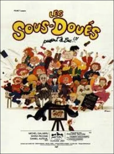 Dans le film « Les Sous-doués » sorti en 1980, qui joue le rôle du professeur de sciences ?