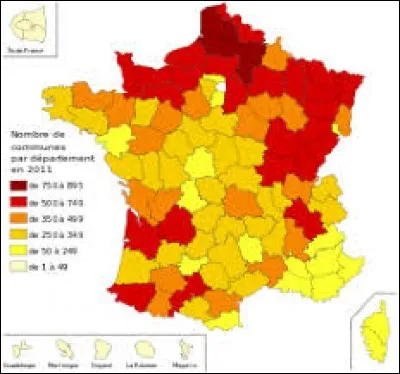 Les départements 03, 23 et 48 se situent tous les trois dans la même région.