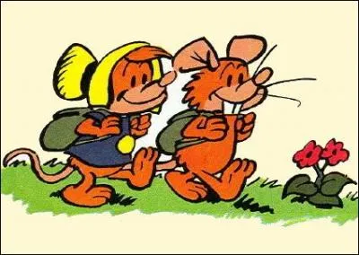 Le dessinateur de BD Macherot a cr deux personnages de souris hros d'aventures pour le Journal Spirou, qui sont ?
