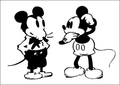 Cette souris star a t porte  la connaissance du public en 1928, dans Steamboat Willy, et on lui a fait 4 doigts seulement pour la dessiner plus vite et plus facilement