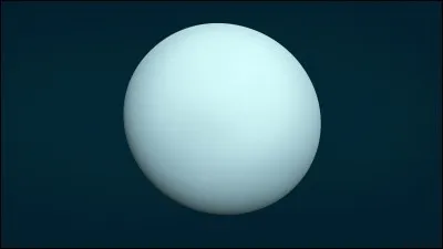 Uranus roule sur son orbite, elle a un axe incliné d'environ 90°.
