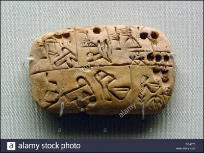 Quand apparaît la première forme d'écriture ?