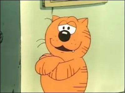 Quel est le nom de ce chat orange, personnage des Entrechats ?