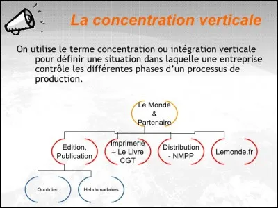 C'est durant cette deuxième phase de croissance que se développe la concentration des entreprises :