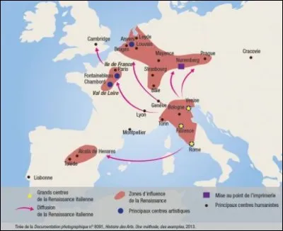 Comment se répand la Renaissance ?