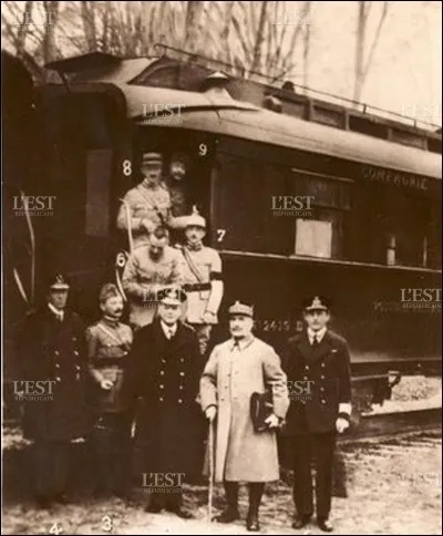 Quand signa-t-il l'armistice ?