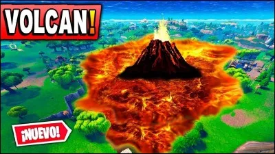 À quelle saison, le volcan est-il apparu ?