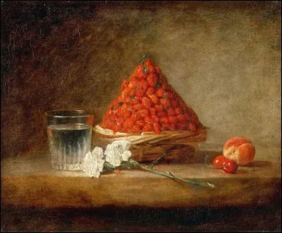 Qui a peint "Le Panier de fraises des bois" ?