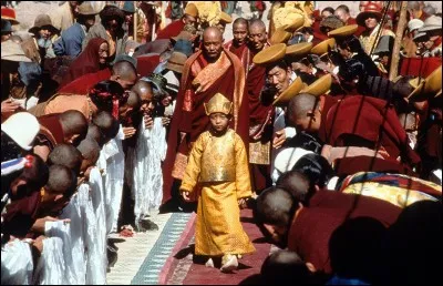"Kundun" est un film sur le dalaï-lama réalisé par Martin Scorsese...