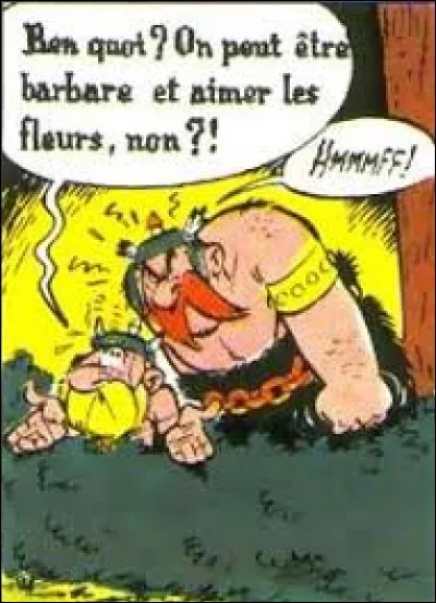 Quelle est la terminaison des noms goths ?