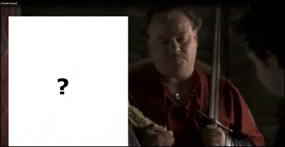 Qui est à côté de Kadoc dans cette scène ?