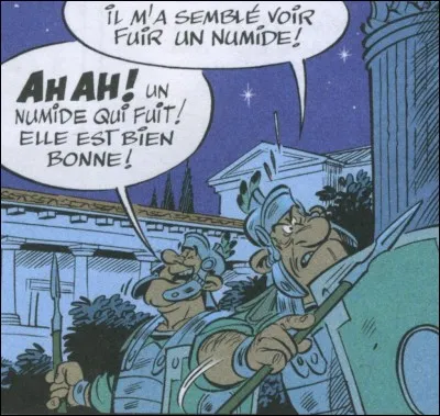 Quelle est la célèbre phrase que disent souvent Astérix et Obélix ?
