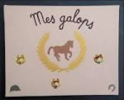 Pour cette dernière question, respectons le thème du quiz : le cheval. En équitation, combien y a-t-il de "Galops" ?