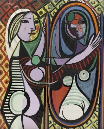 À qui doit-on le tableau surréaliste "Jeune fille devant le miroir" ?
