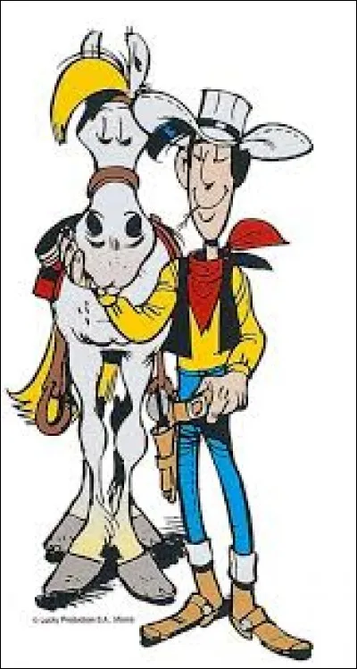 À quoi jouent Lucky Luke et son cheval Jolly Jumper ?