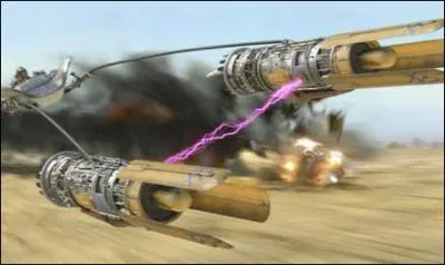 Quel est le nom du module de course de Anakin Skylwalker