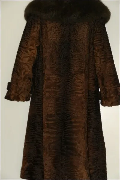 Fourrure servant &agrave; confectionner les manteaux d'astrakan, je ne suis pas certain que les agneaux appr&eacute;cient !