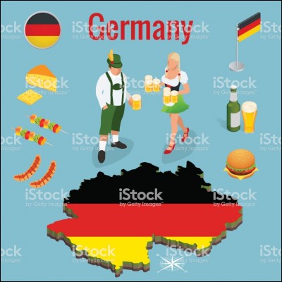 Quel mot allemand signifie ''jambe" ?