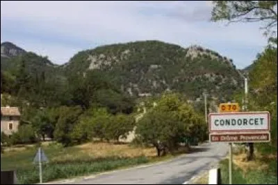 Les habitants de Condorcet (Drôme) portent le gentilé ...