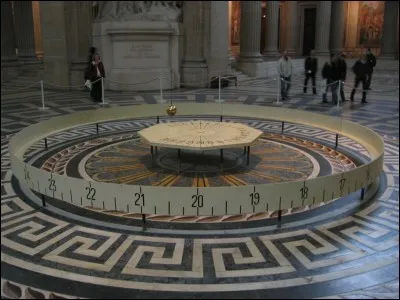 Le pendule de Foucault est associé à un monument parisien. Lequel ?