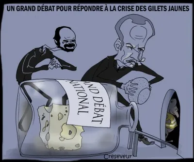 Comment réagit Macron lorsque le maire de Saint-Cirgues lui parle de gens qui se nourrissent avec 40 euros par semaine ?