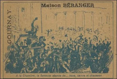 « R » comme « Rixe » > Il se retrouve accusé d'avoir joué du bâton contre un élève, ceci sur la place publique. Vrai ou faux ?
