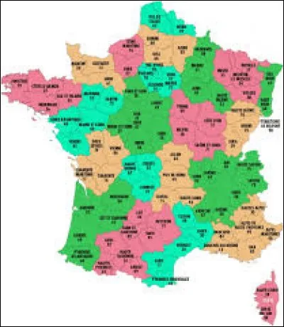 Les départements 30, 31 et 32 se trouvent dans la même région.