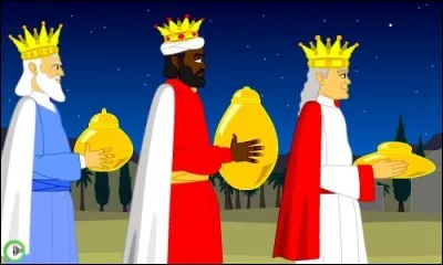 Quel cadeau Jésus ne reçoit-il pas des Rois mages à sa naissance ?