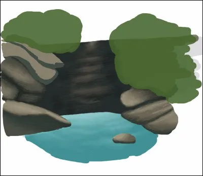 Tu es invité à aller à la source de Lune sachant que tu es apprenti.