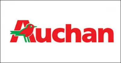 Quelle est la race de l'oiseau se trouvant sur le logo de la marque Auchan ?