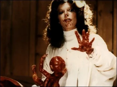 Ann&eacute;e : 1979 Genre : &Eacute;pouvante-Horreur Acteurs : Oliver Reed, Samantha Eggar.Indices : Psychiatre/Pustule/Tumeur/Mutants.Quel est ce film ?