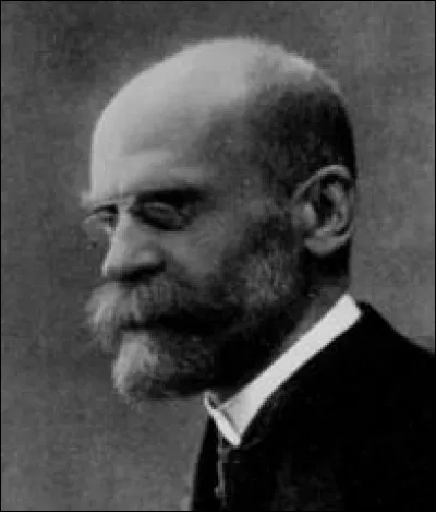 Ce sociologue (1858 - 1917), qui a prôné une science des faits sociaux, est considéré comme l'un des fondateurs de la sociologie moderne. C'est ...