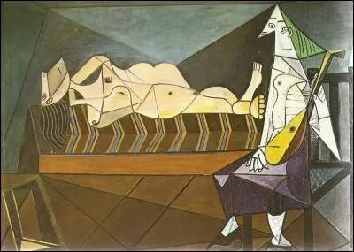 Cette peinture de Picasso a pour titre...