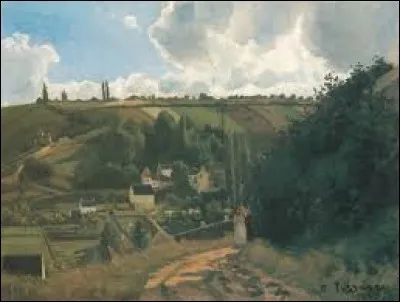 Qui a réalisé cette oeuvre intitulée "La Côte du Jallais" ?