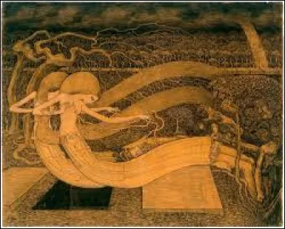 Qui a réalisé cette oeuvre intitulée "Ô Grave, Where is Thy Victory" ?