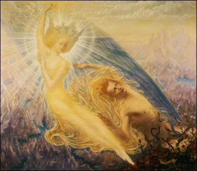 À quel courant appartient cette œuvre de Jean Delville intitulée "L'Ange des splendeurs" ?