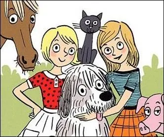 Comment s'appellent les deux fillettes des 'Contes du Chat Perch' de Marcel Aym ?