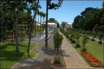 Retour à l'extérieur, nous disposons au sein de notre établissement de ce grand espace de verdure. Tout le monde à l'intérieur de l'hôtel peut en profiter. Qu'est-ce ?