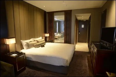 Après avoir sorti vos bagages, allons faire une petite visite des autres parties de l'hôtel. Cette chambre est idéale pour un couple ou pour une personne. Comment s'appelle-t-elle ?