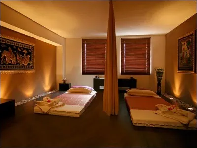 Après une longue journée ou tout simplement pour se relaxer, cette pièce dispose de personnes qui vous propose une séance de massage. C'est donc...