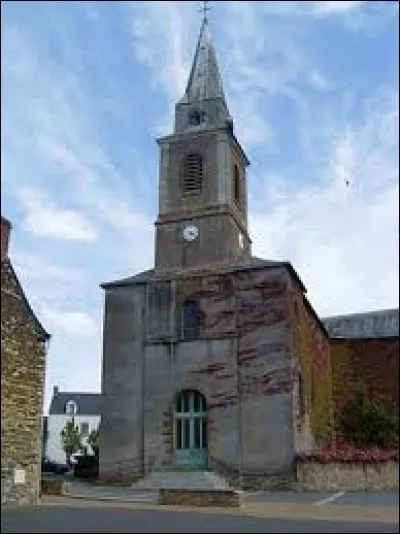 Nous sommes dans les Pays-de-la-Loire devant l'église Saint-Mélaine de Sion-les-Mines. Commune de l'arrondissement de Châteaubriant-Ancenis, elle se situe dans le département ...