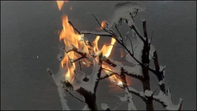 Qui chantait "Ce soir il neige jusqu'en enfer, il neige à fendre des cailloux" ?