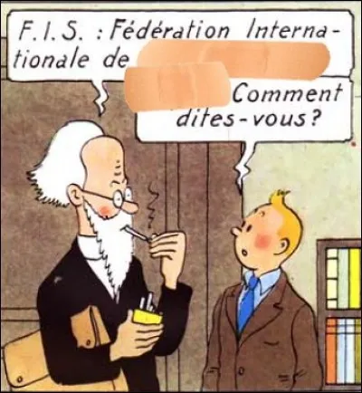 Cornaqué par le Professeur Halambique, Tintin est convié à un congrès de sissi... sibili... Bon, c'est bien alambiqué, tout cela ! Et vous, vous y voyez plus clair ?