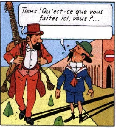 Tournesol apparaît même dans les délires oniriques de ses compagnons. Que répond-il à Haddock ?