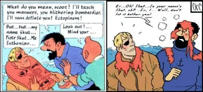 Les bévues du Capitaine : Que tient-il dans la main droite qui va encore causer des dégats ?