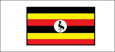 Quel animal est figuré sur le drapeau de l'Ouganda ?
