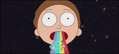 Qu'est-ce que Rick a en permanence sur le visage ?